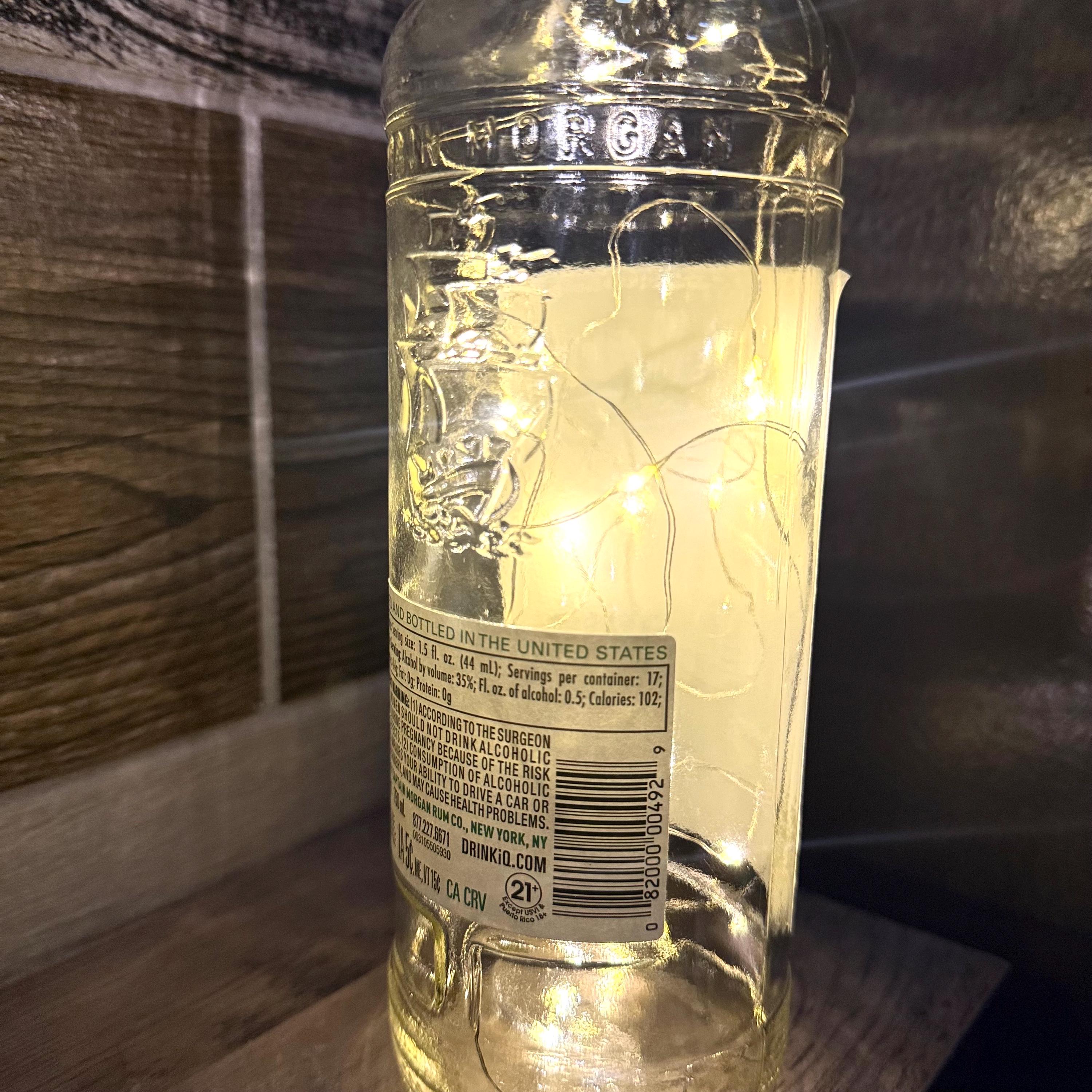 Captain Morgan Rum Light-up Bottle - Etsy