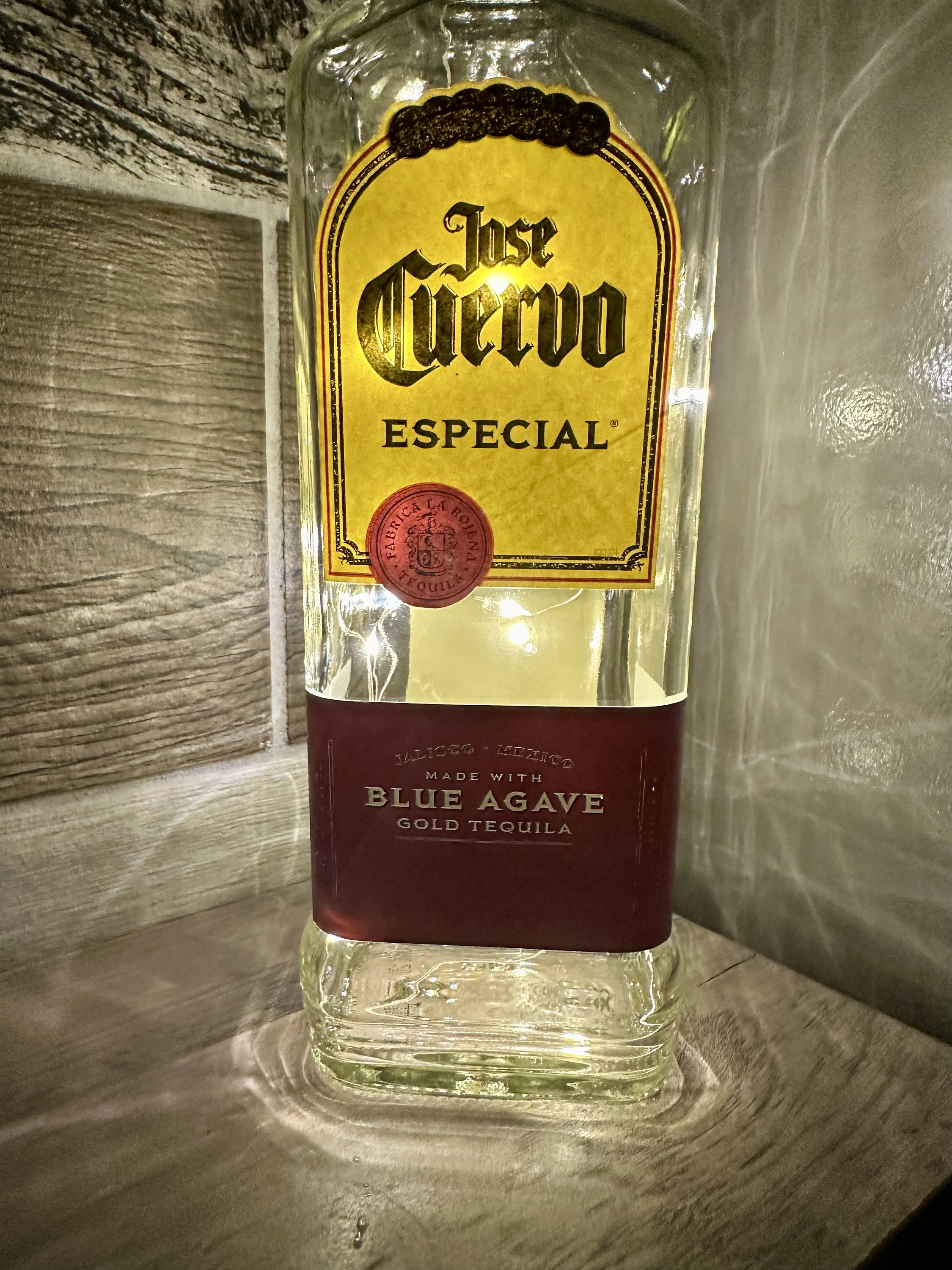 Jose Cuervo Tequila Light-up Bottle - Etsy
