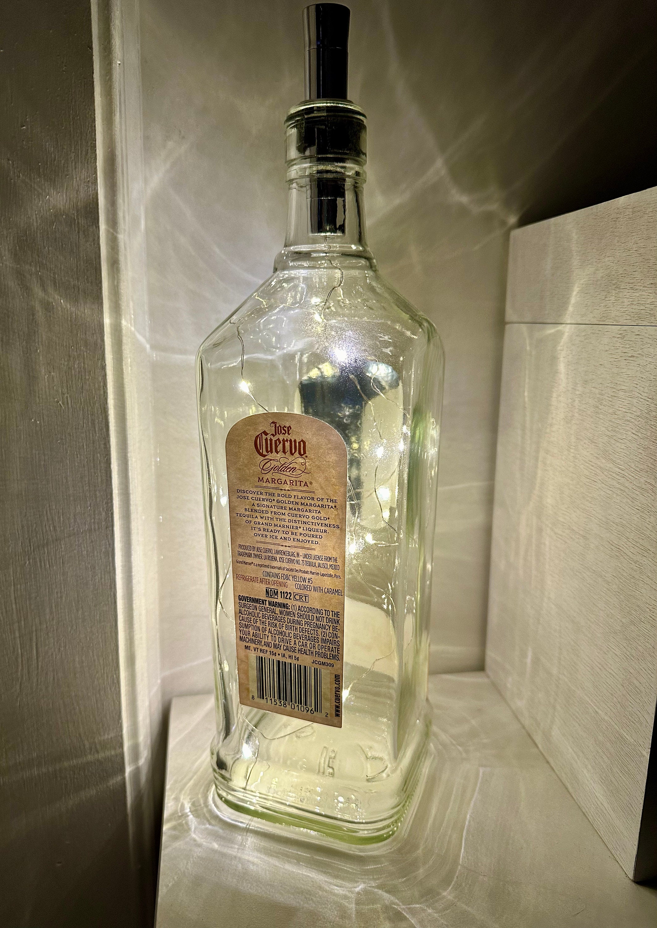 Jose Cuervo Tequila Light-up Bottle - Etsy