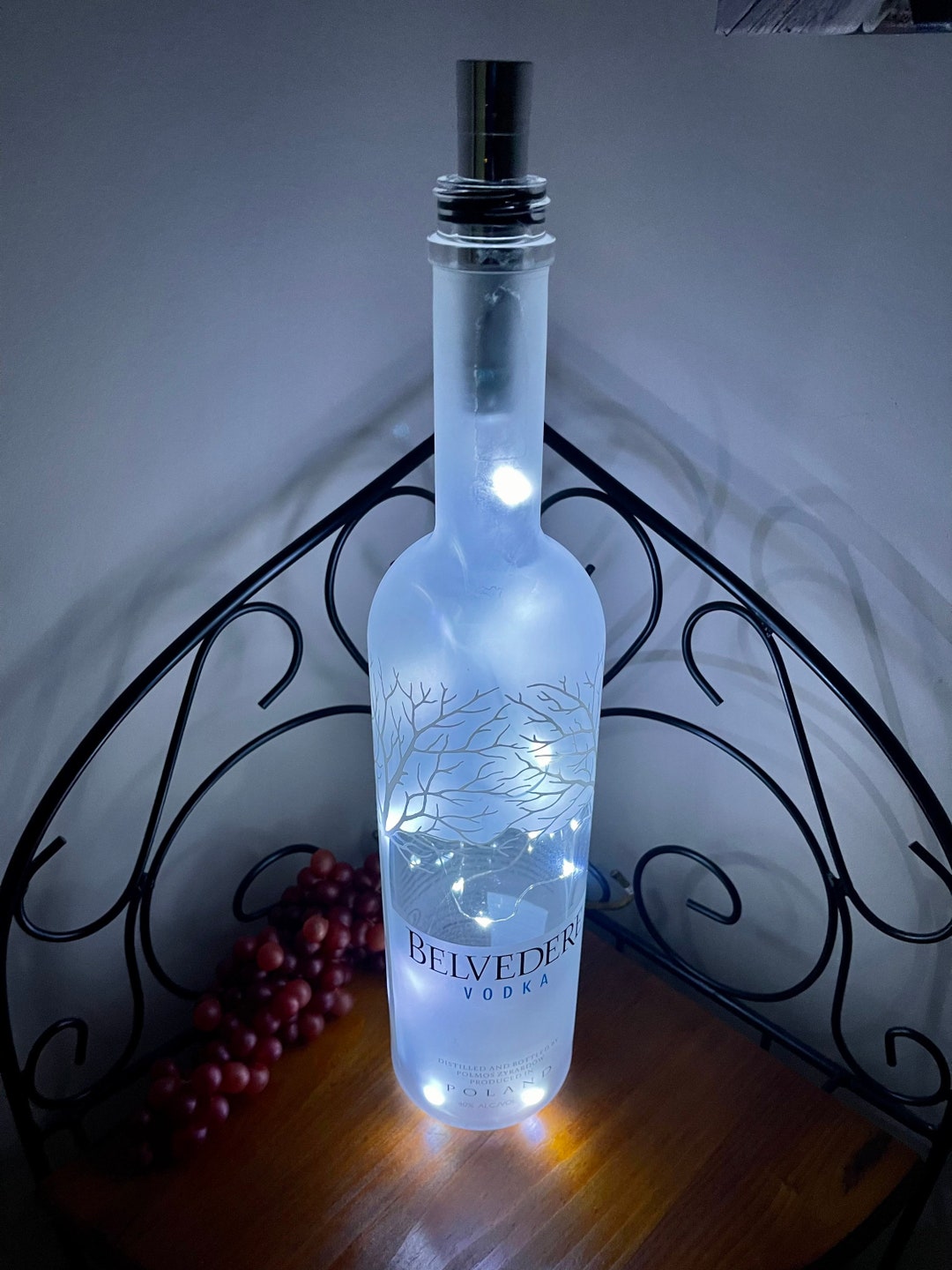 Belvedere Frosted Light-up Bottle