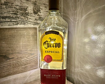 Jose Cuervo Especial Agave Silver Tequila Liquor Bottle. LED