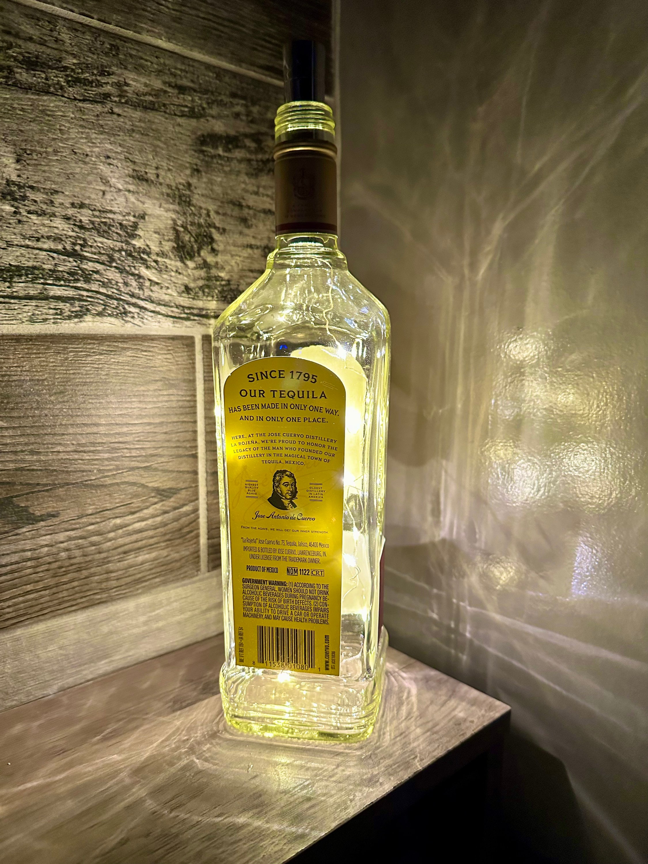 Jose Cuervo Tequila Light-up Bottle - Etsy