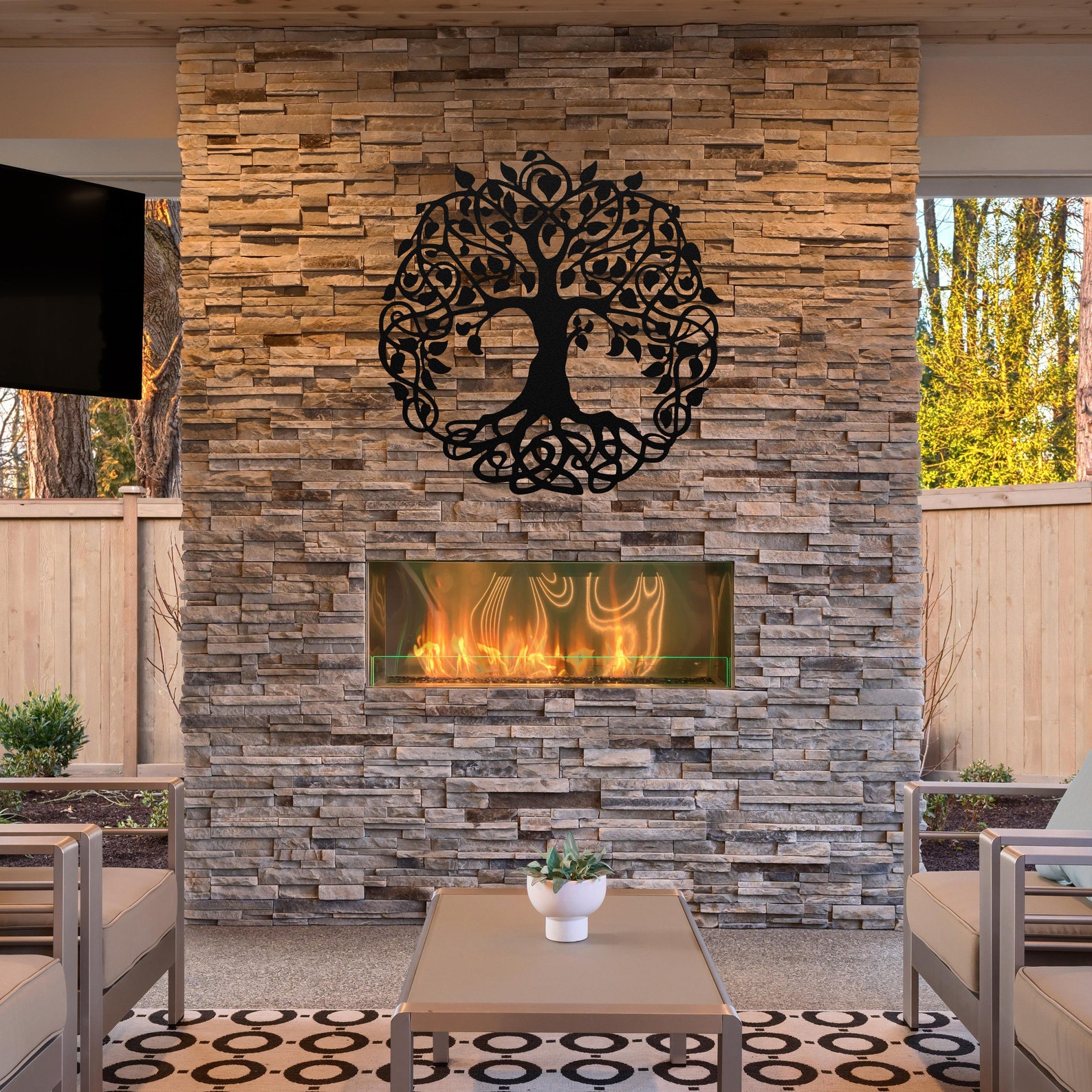 Metal Tree of Life Wall Art Tree of Life Wall Decor Tree of Life Sign ...
