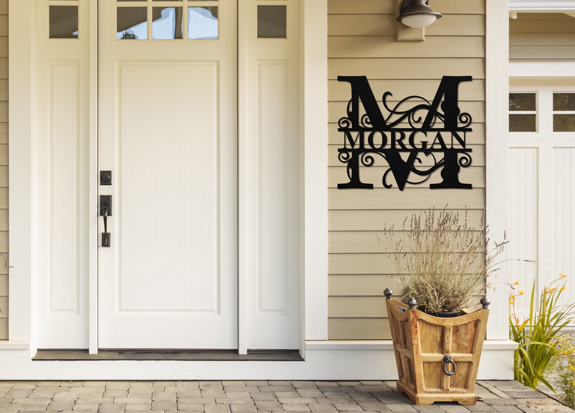 Custom Metal Signs | Monogram Wall Decor | Metal Wall Art | Last Name ...