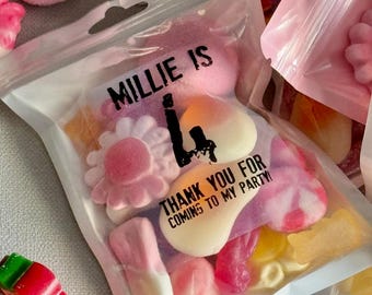 Personalised Party Bags | Sweet Pouches | Birthday Party Favours | Sweet Favours
