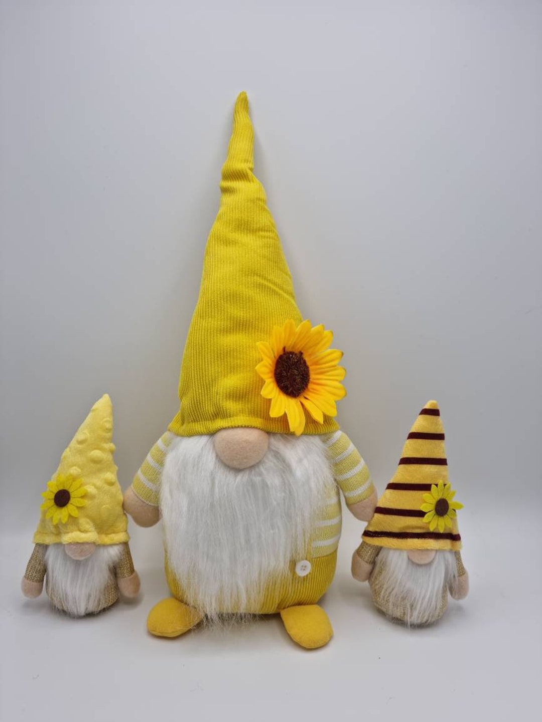 Gorgeous Yellow Gonk/gnome Sunflower Mothers Day Birthday New Home Gift ...