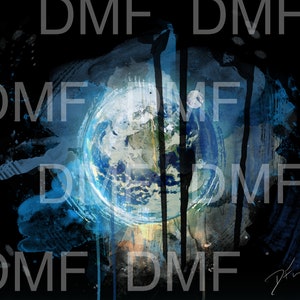 Planet Earth Pittura digitale / Immagine