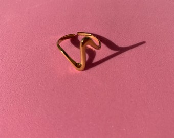 Fingerring „ Waves of Life“ Ring | Gold | 14k | offen