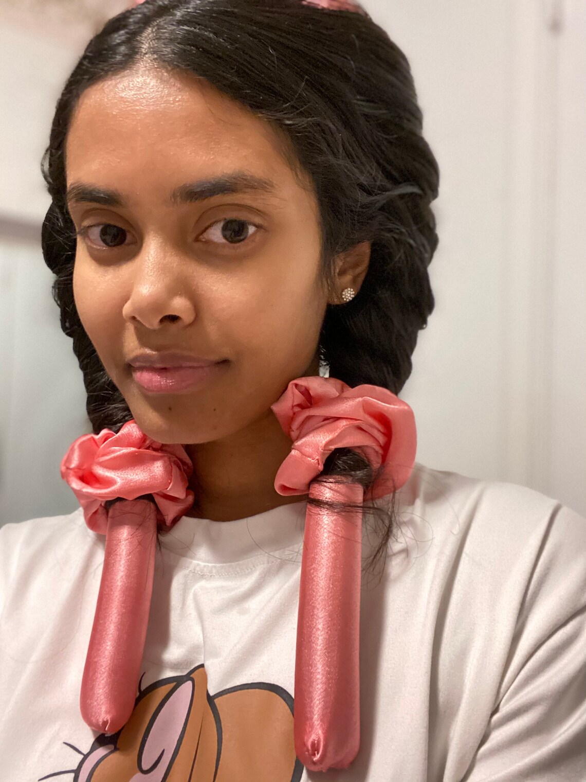 Satin Heatless Hair Curler Heatless Curls Heatless Curls Etsy