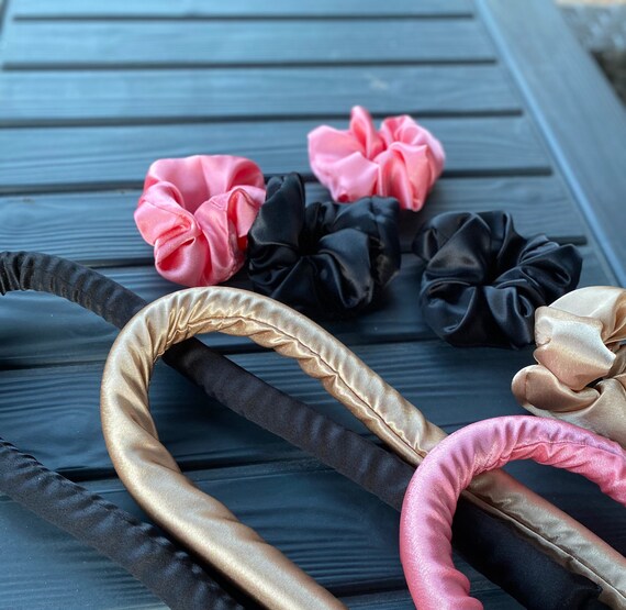 Handmade Satin Heatless Hair Curler: Overnight Curls, Anti 