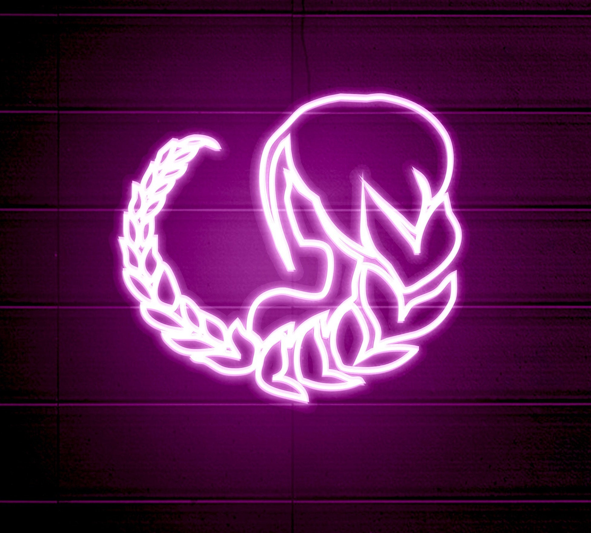 Custom Neon Sign / Original Design LED Illuminated Wall | Etsy