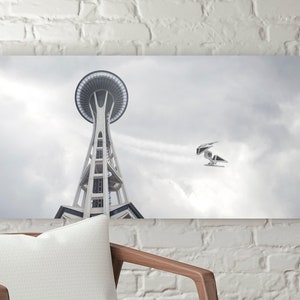 Star Wars Art Print - Seattle - Tie-Fighter