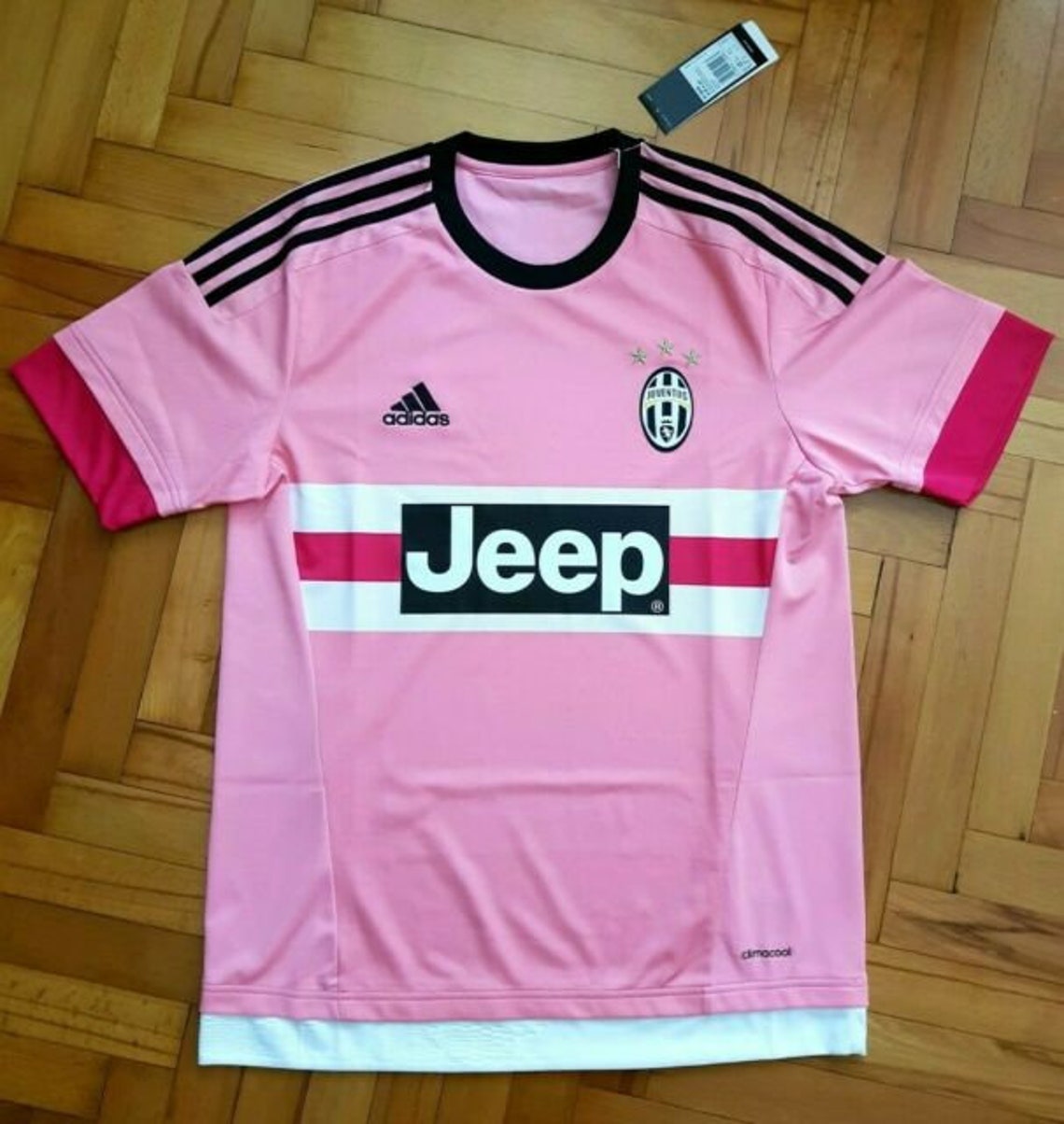 Juventus Away 2015 Pink Jersey / Juve Football / Soccer Jersey Etsy