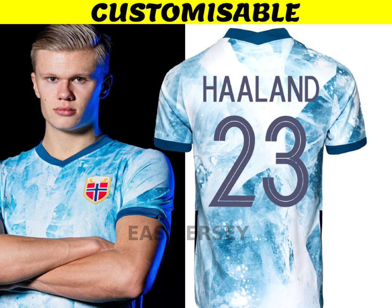 Norway 2020/21 Away Jersey / Soccer Jersey / Fooball Shirt Etsy