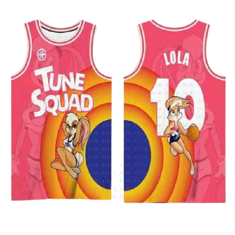 Cartoon Movie Basketball Jersey  James Jersey  Toons Basketball Jersey All Adult Sizes S-XXL