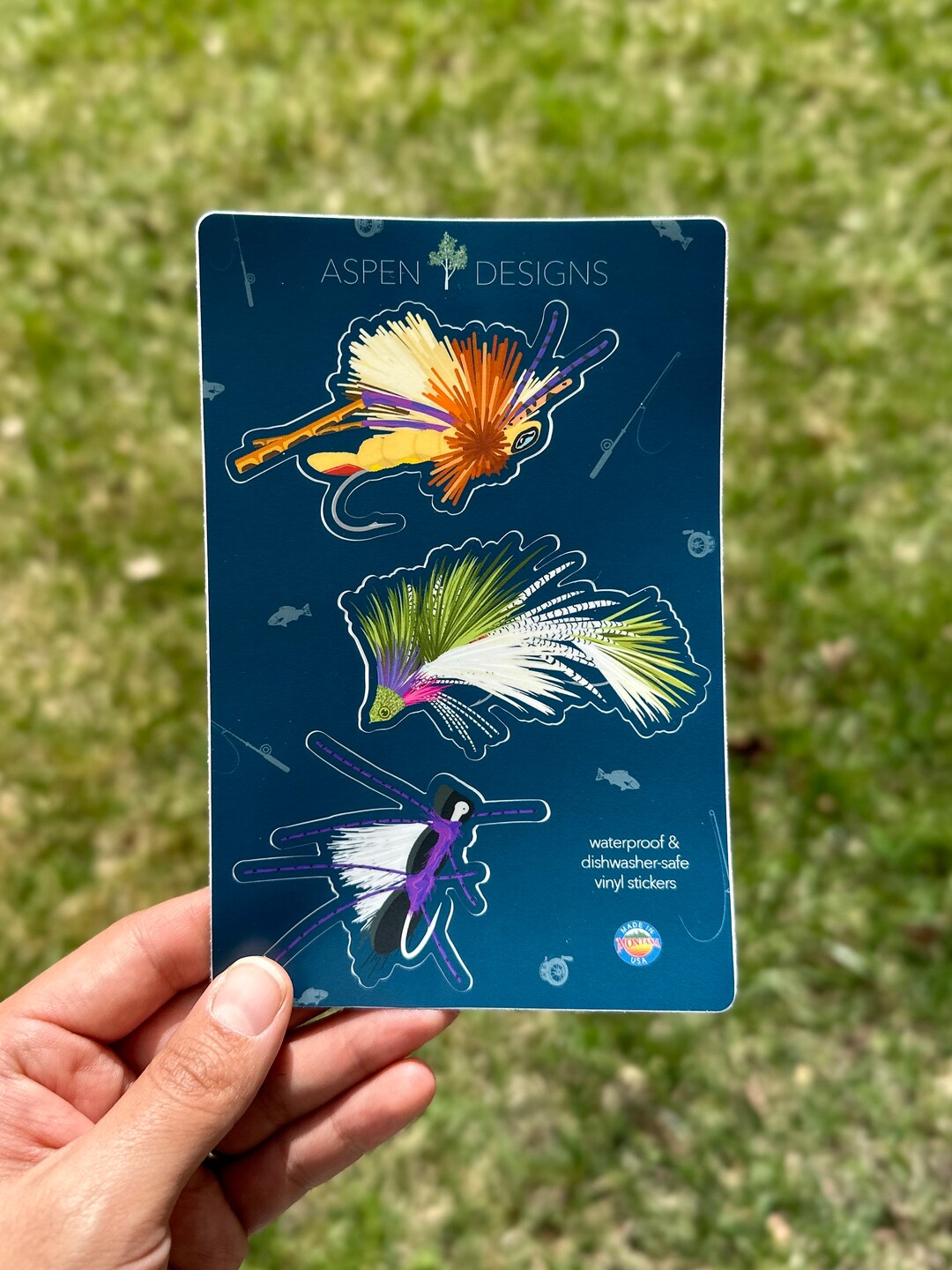 Fly Fishing Streamer Grasshopper Chubby Chernobyl Fisherman Vinyl ...