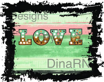 LOVE Marquee PNG file