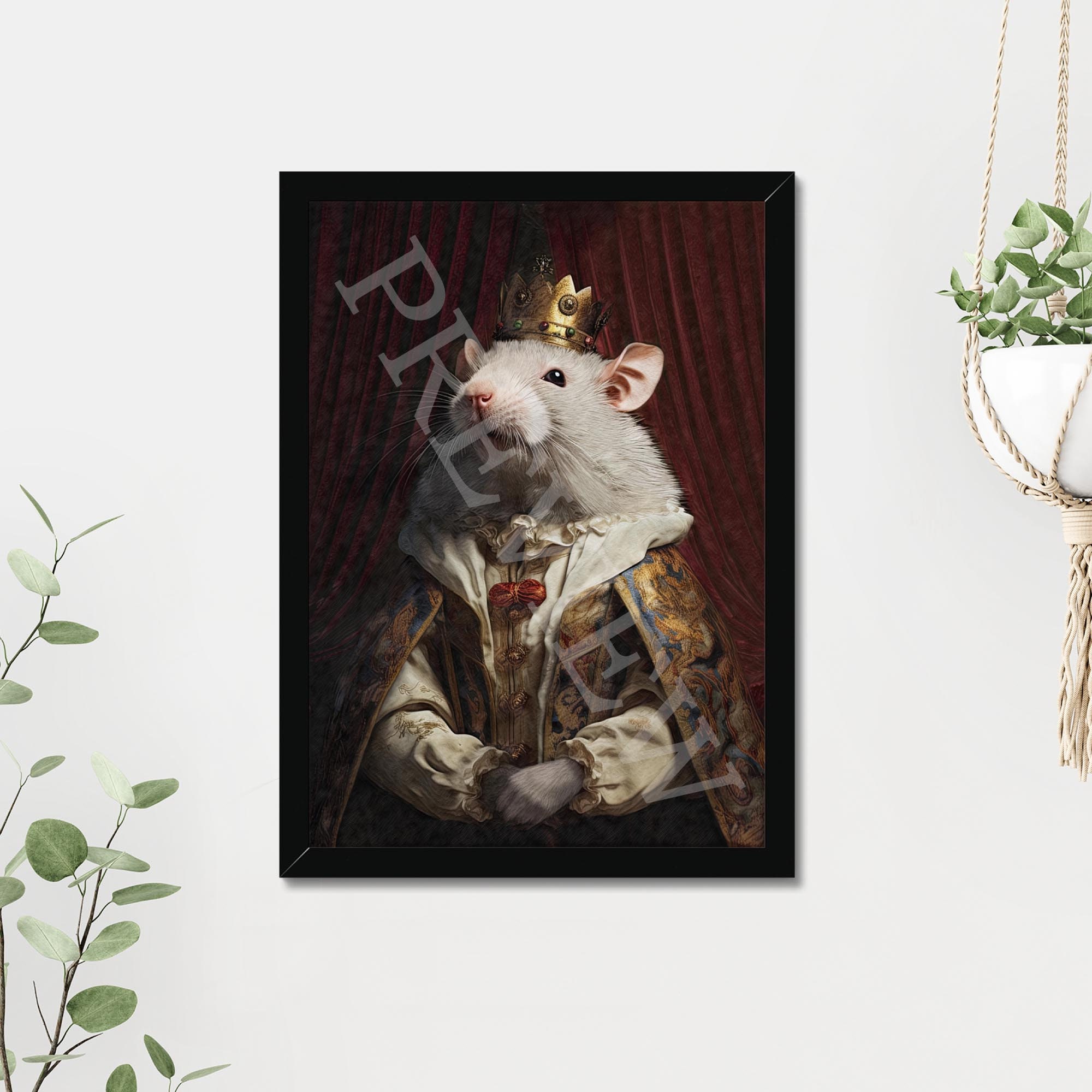 The Rat King Rodent Owner Mouse Rat Lover Crown T-Shirt