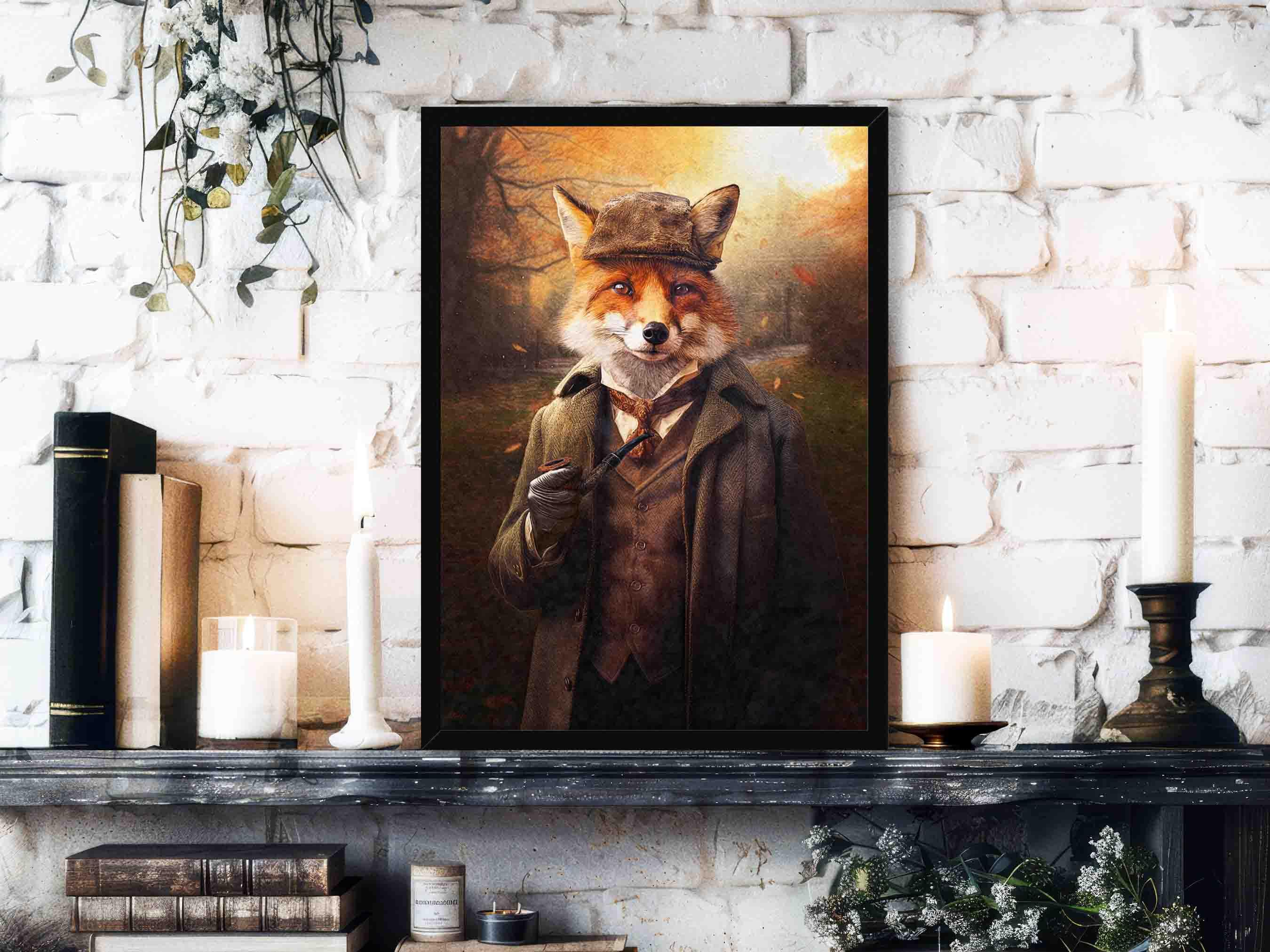 Fox Hill Farms アートプリント 額装品 il_fullxfull.5851756564_719p.jpg