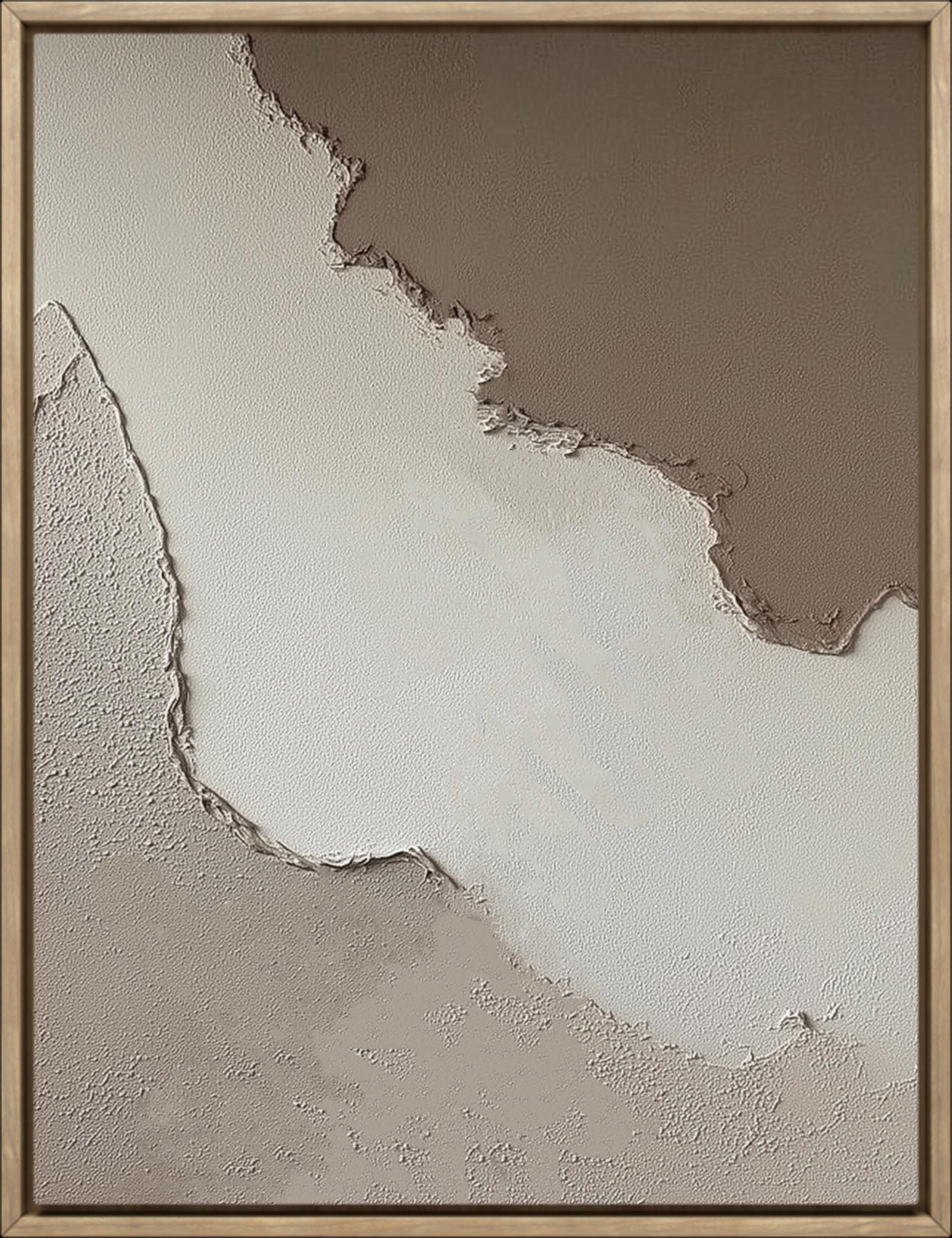 Neutral Abstract Canvas Painting Set: Beige Taupe Textured Wall Art - Etsy
