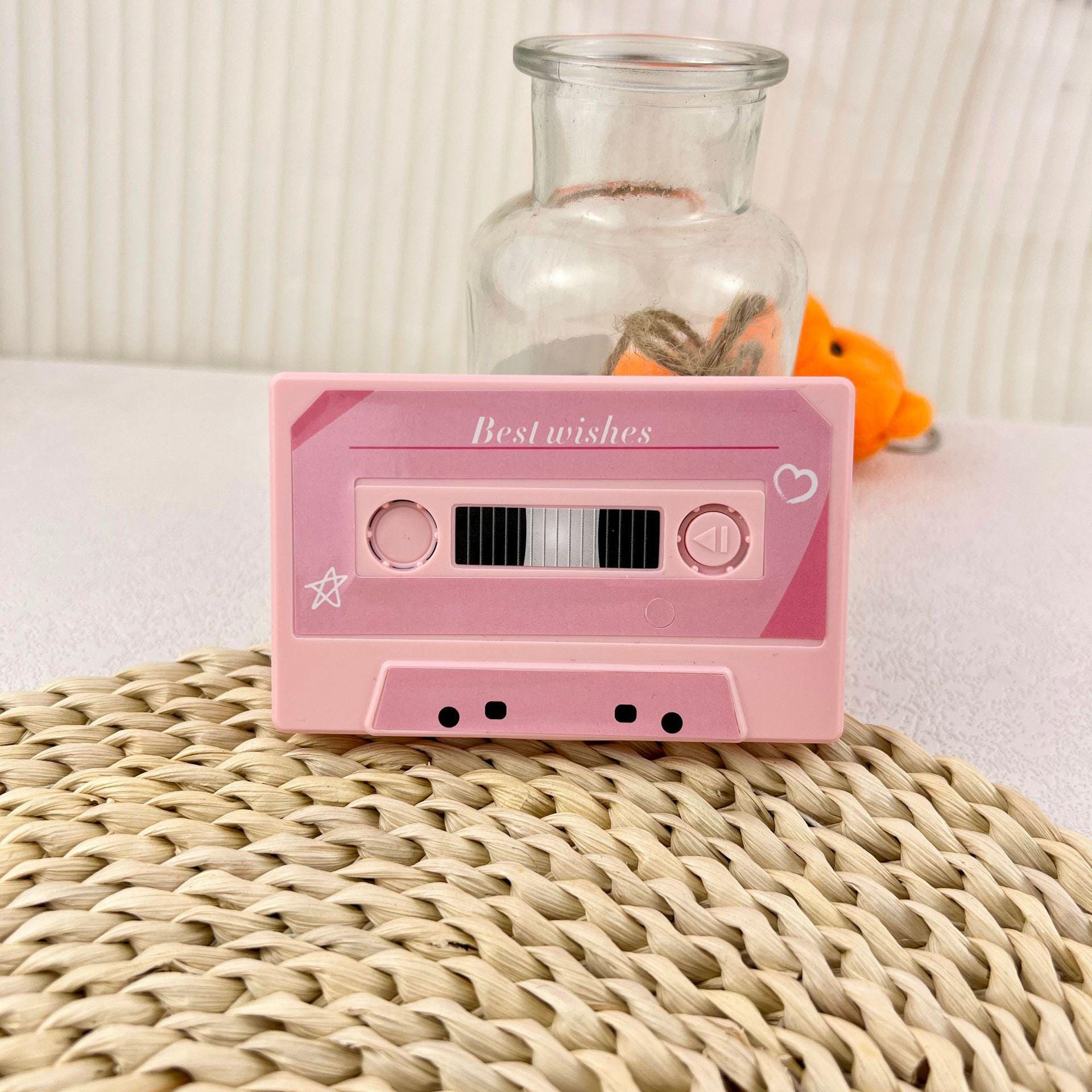 Vintage Recordable Cassette Music Box - Retro Birthday Card, Wish ...