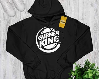Gurner King Unisex Hoodie Funny Raving 