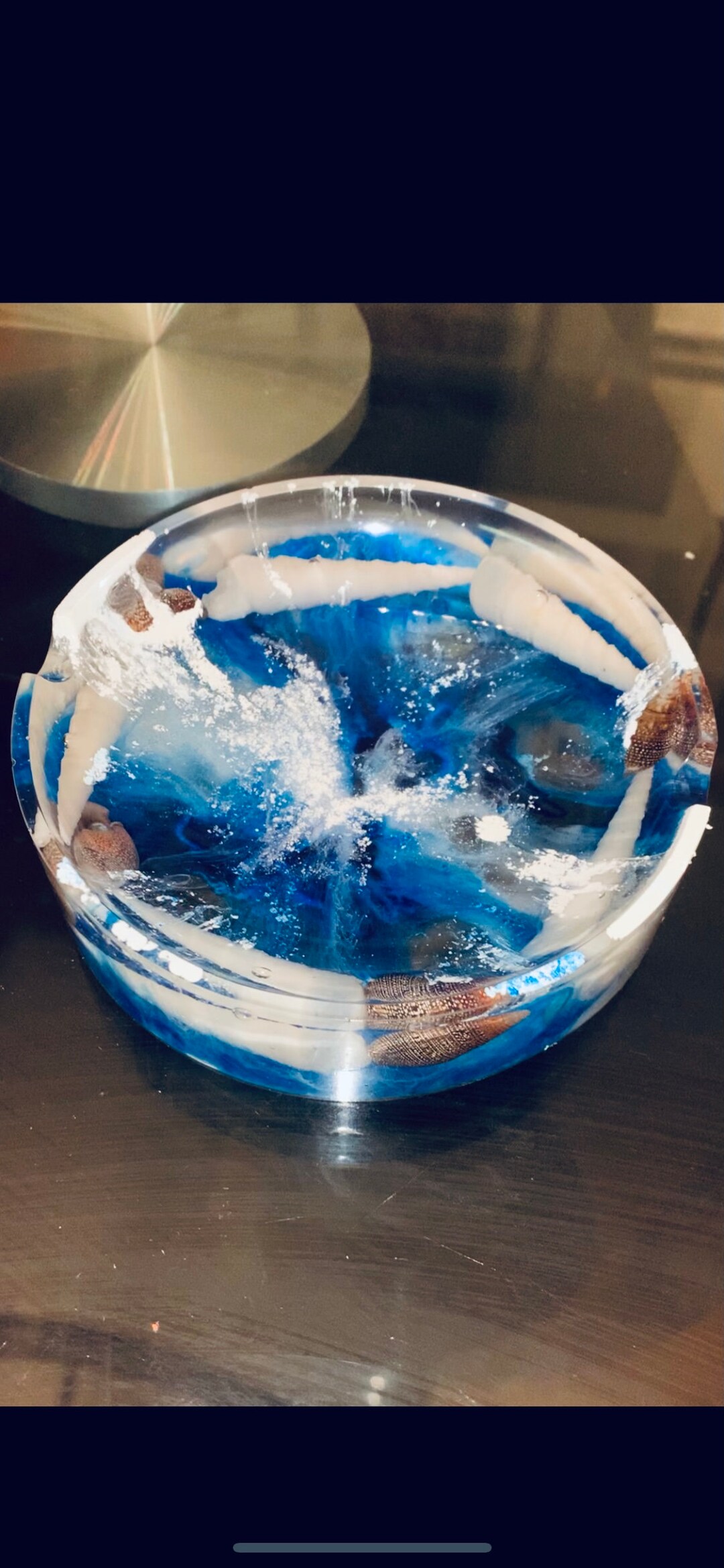 Custom Made Epoxy Ashtrays Etsy