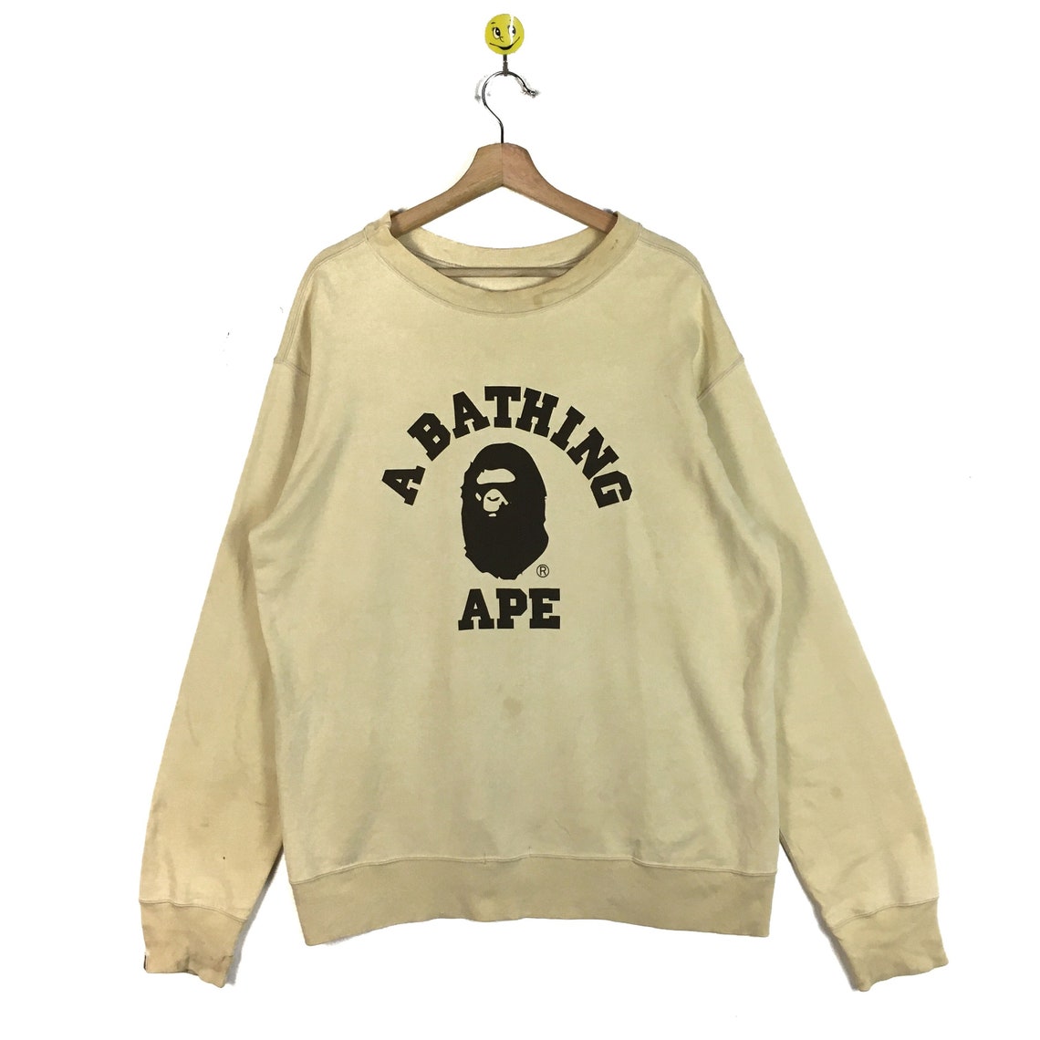 Rare A Bathing Ape sweatshirt A Bathing Ape pullover A | Etsy