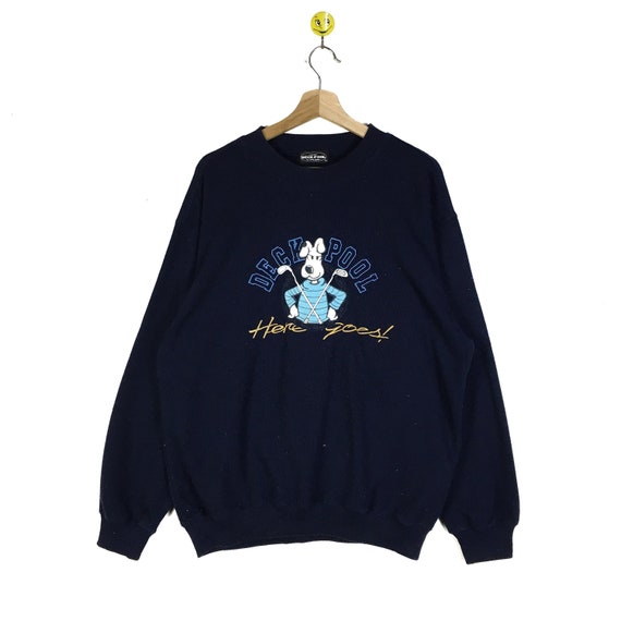 Rare!! Deck Pool sweatshirt Deck Pool pullover Dec