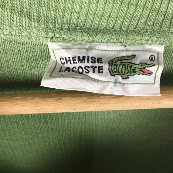 chemise lacoste tag