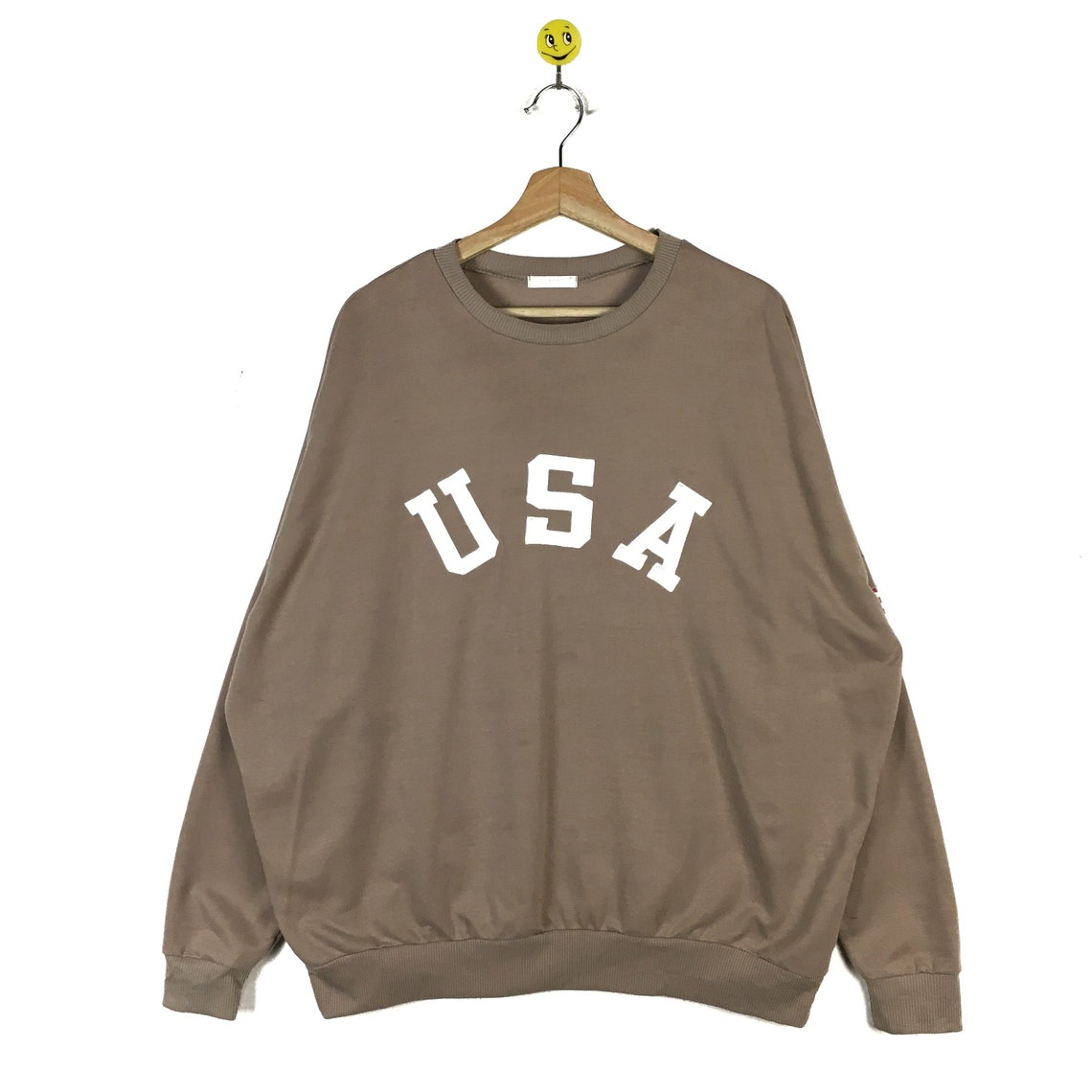 Rare USA Flag sweatshirt USA Flag pullover USA Flag sweater | Etsy