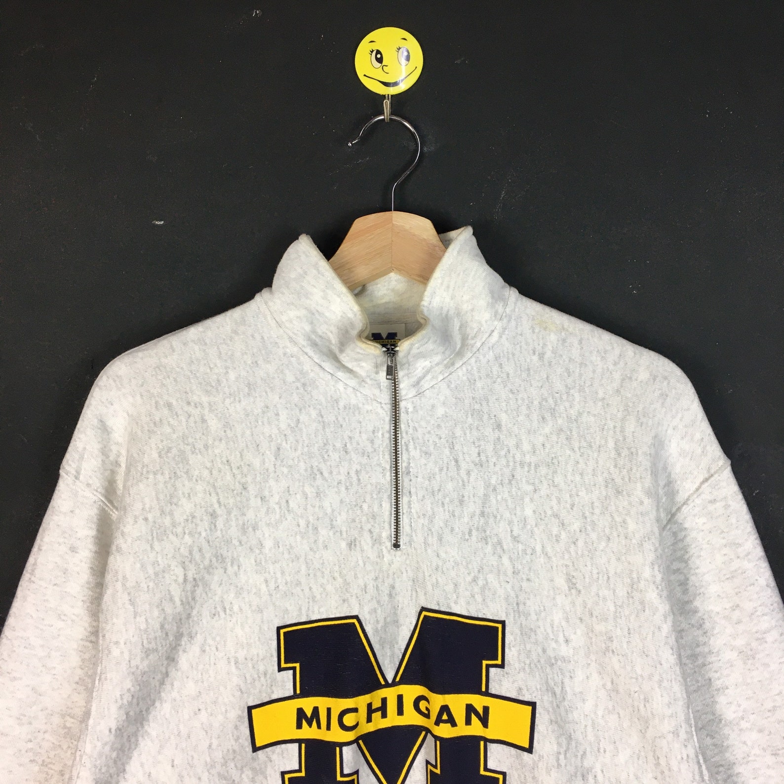 vintage university of michigan sweater