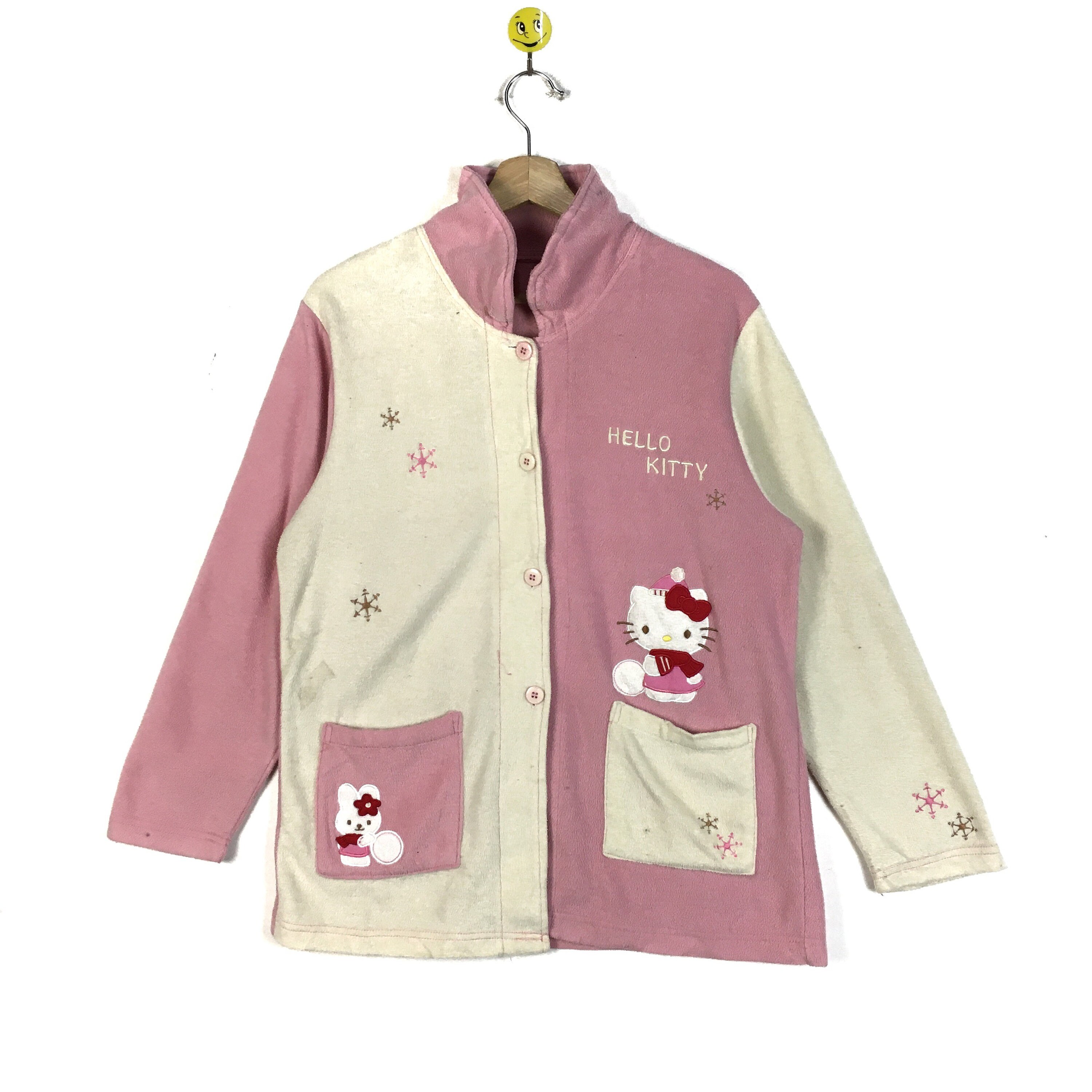 Rare Hello Kitty Fleece sweatshirt Hello Kitty pullover Etsy