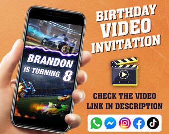 Rocket League Party Etsy