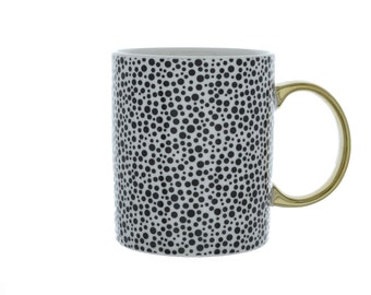 Spot Print Einfarbige Tasse