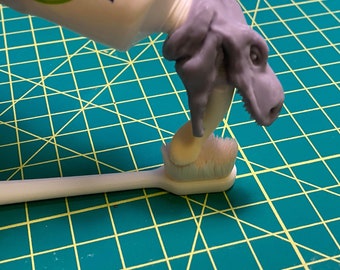 T-Rex Dinosaur Toothpaste Cap @ 3D Printable Digital Instant Download Only STL File (18+ Contenu mature)