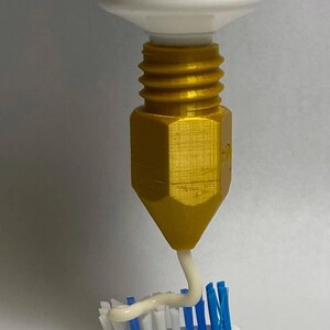 3D Drucker Nozzle Zahnpasta Cap @ 3D druckbare digitale sofortiger Download Nur STL-Datei (18+ ausgereifte Inhalt) nicht erstattbar