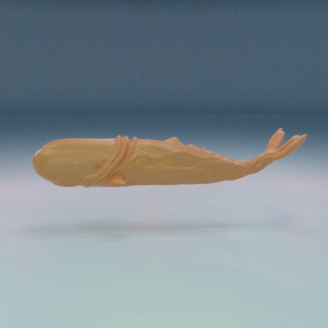 Moby Dick 3D Imprimible Digital Instant Download Only STL - Etsy España