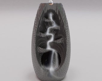 Backflow Incense Burner Waterfall @ 3D Printable Digital Instant Download Only STL File (18+ Mature Content) Non-Refundable