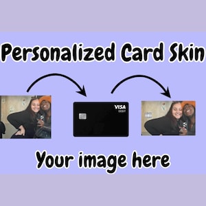 Personalisierte Debit- / Kreditkarten-Skin - Ihr Bild hier