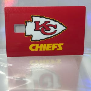 Diseño de tarjeta de débito/crédito del equipo de fútbol de Kansas City