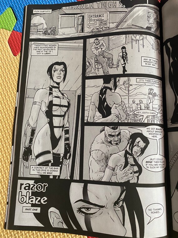 Erotic manga books