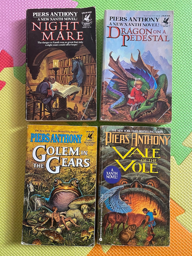 Piers Anthony World of Xanth Novels Science Fiction / | Etsy