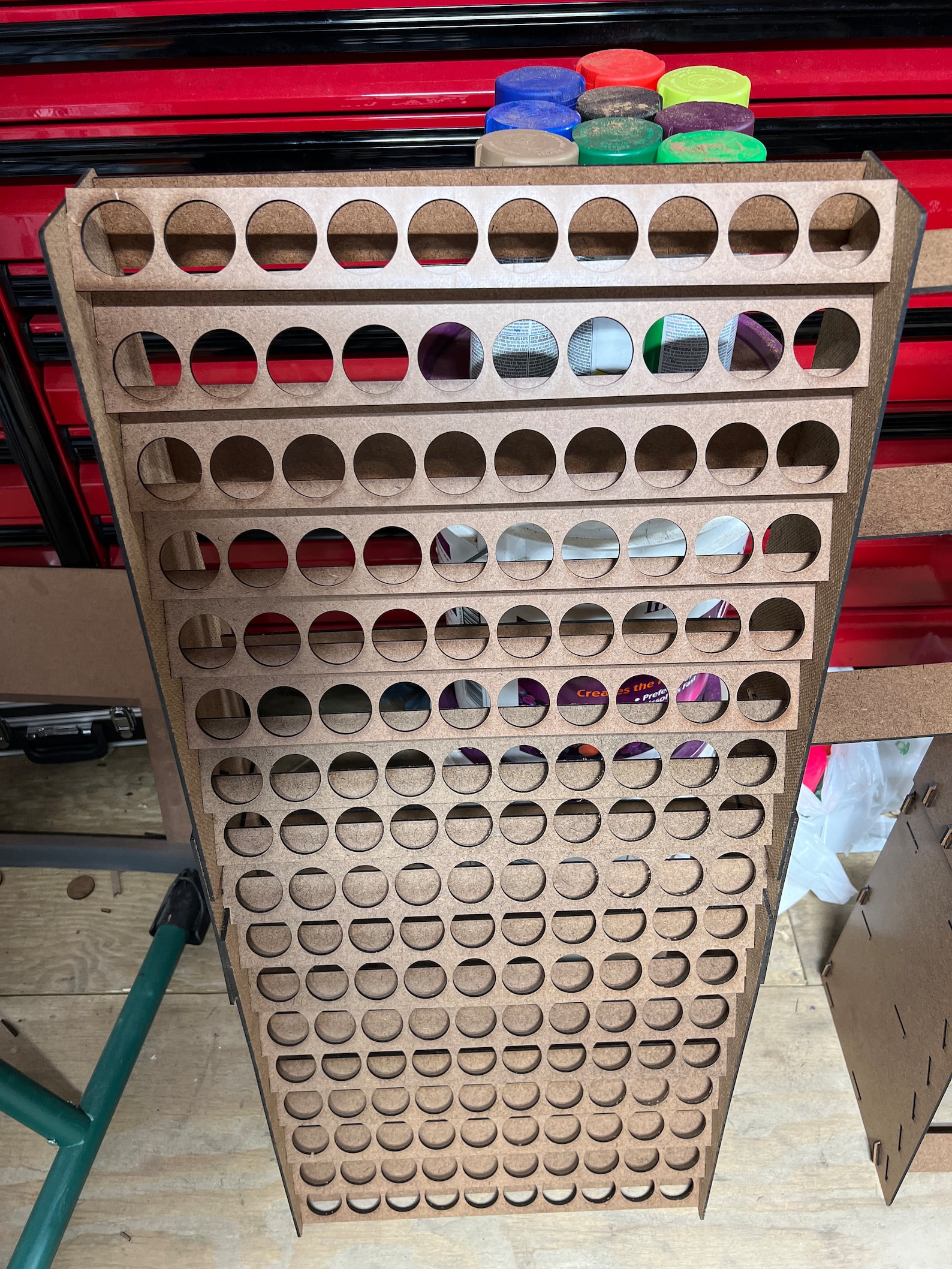 Citadel Paint Rack SVG File Finished Product Holds Up-to 340 Paints - Etsy