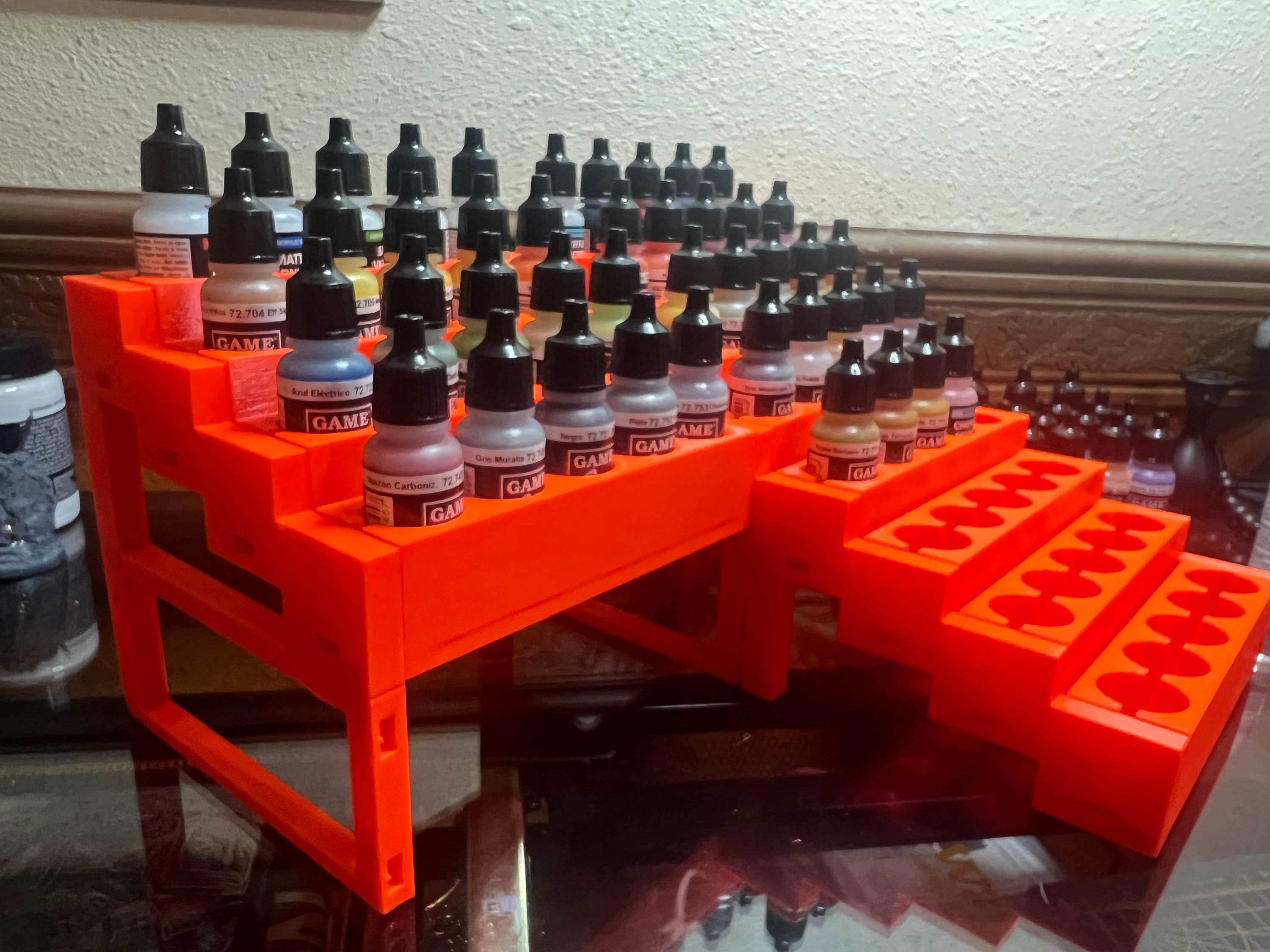 Vallejo Style Paint Dropper Rack 3d Print File - Etsy