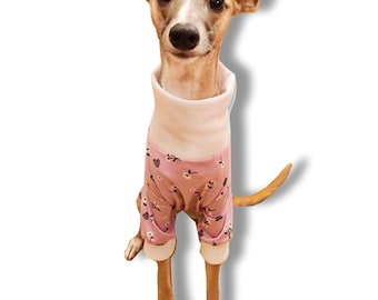 Pyjama en polaire pour chien, coton élasthanne, couleurs classiques et flanelle