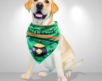 Bandana irlandais pour animal de compagnie