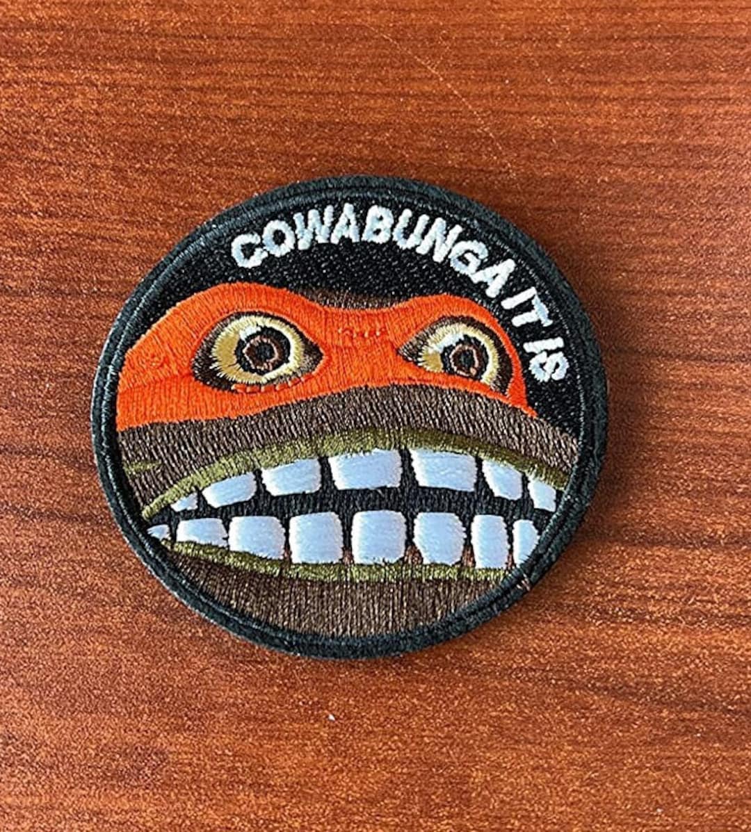 Cowabunga It Is Patch Morale Patches Tactical Funny Etsy cowabunga-it-is-patch-morale-patches-tactical-funny-etsy