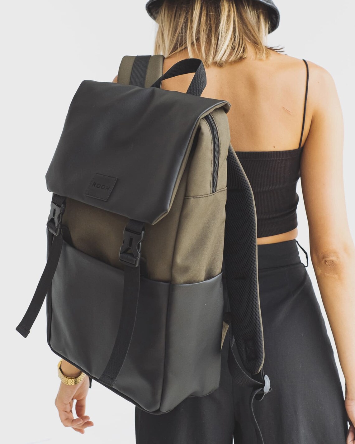 Mens Backpack Stylish Backpack Big Laptop Backpack MacBook Air Etsy