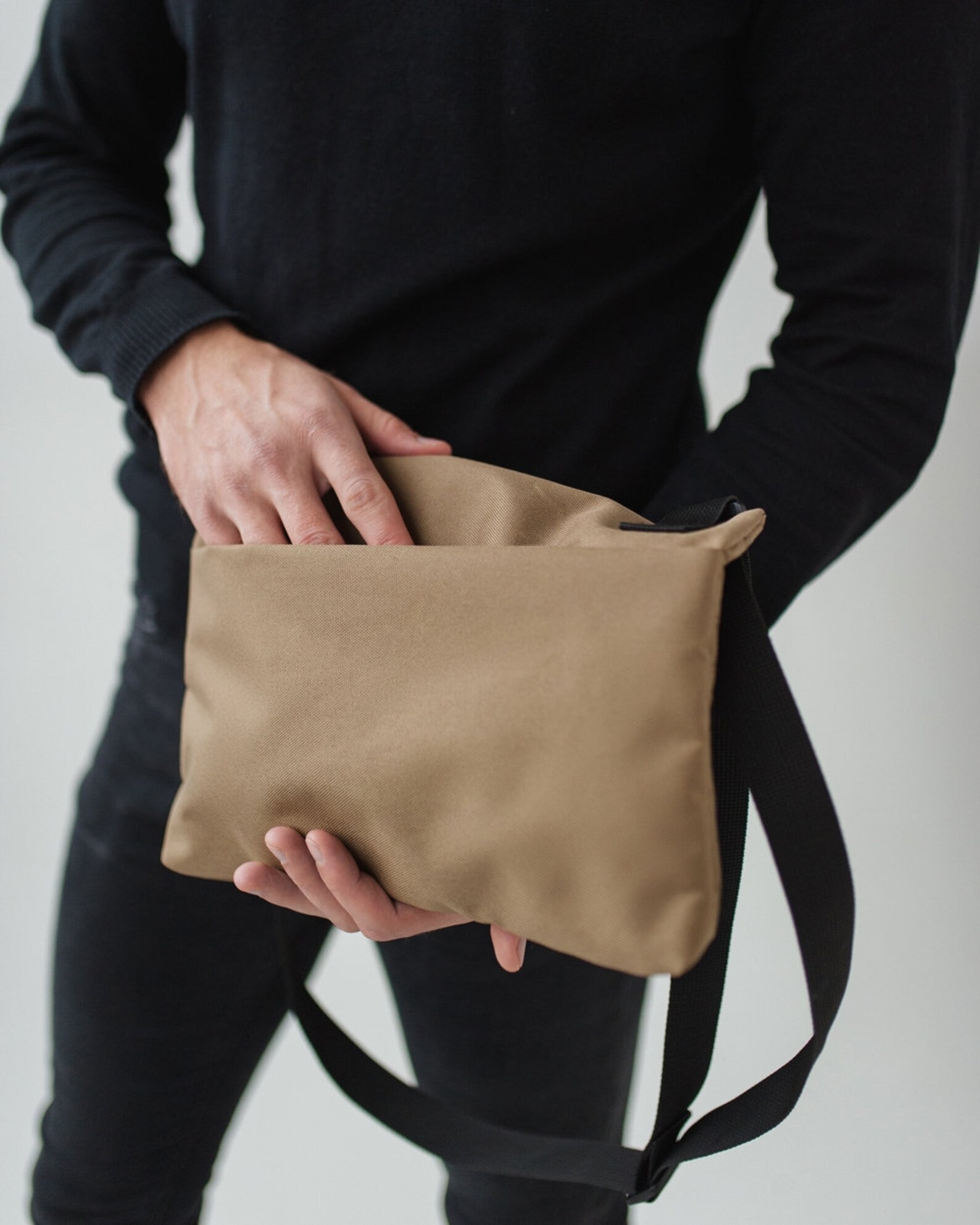 Fanny Pack Compact Bag Custom Waist Bag Minimalist Bag Mini Etsy